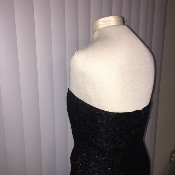 J. Crew Women's Black Strapless Dress Size 10 - Picture 4 of 6